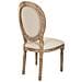 Sedia In Legno Imbottita Beige 48x46x48/96h - Foto miniatura 4
