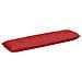 Cuscino per Schiena Rosso 180 x 19 x 50 cm Tessuto - Foto miniatura 1