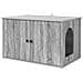 Casa per Gatti Grigio Sonoma 85 x 55 x 50 cm Legno multistrato - Foto miniatura 1
