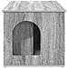 Casa per Gatti Grigio Sonoma 85 x 55 x 50 cm Legno multistrato - Foto miniatura 8