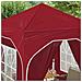 Tenda per feste a pop-up 192 x 192 x 245 cm Borgogna - Foto miniatura 4
