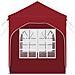 Tenda per feste a pop-up 192 x 192 x 245 cm Borgogna - Foto miniatura 8