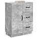 Credenza Grigio Cemento 66 x 34,5 x 87 cm Legno ingegnerizzato - Foto miniatura 2