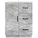 Credenza Grigio Cemento 66 x 34,5 x 87 cm Legno ingegnerizzato - Foto miniatura 4