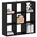 Libreria Rovere Nero 102 x 32 x 102 cm - Foto miniatura 3