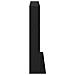 Mobile per CD 2 pz Rovere Nero 65 x 23,5 x 97,5 cm - Foto miniatura 7