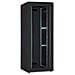 ARMADIO 42 UNITA' LINEA PROFESSIONALE MM. (A) 2020 X (lL) 800 X (P) 1000 COLORE NERO RAL 9005 - Foto miniatura 3