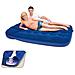Materassino Matrimoniale Airbed Blu Floccato 191x137x22 cm - Foto miniatura 4