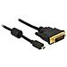 Cavo Micro Hdmi D Maschio - Dvi 24+1 Maschio Mt 2 - Foto miniatura 1