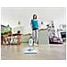 Scopa A Vapore Lavapavimenti FSM1616 Steam Mop Potenza 1600W Colore Bianco / Azzurro - Foto miniatura 8