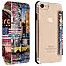 Custodia A Libro New York Sunset Per Apple Iphone 7 E 8 - Foto miniatura 3