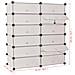 Scarpiera Modulare A 12 Scomparti Bianca - Foto miniatura 6