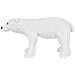 Orso Polare in Peluche in Piedi Bianco XXL - Foto miniatura 4