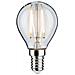 28689 - Lampadina Led A Goccia, 2,6 Watt, 2700 K, Luce Bianca Calda E14 - Foto miniatura 1
