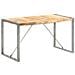 Tavolo da Pranzo 140x70x75 cm in Legno Massello di Mango Grezzo - Foto miniatura 1