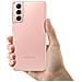 Copribatteria / Facciata Posteriore Rosa Gold Galaxy S21 Originale - Foto miniatura 3