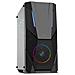 Nox Infinity Delta -nxinftydelta- Semitorre Striscia Led Argb Atx-micro Atx-itx, Laterale Acrilico, 2 Ventole Argb 120 Mm Preinstallate, Usb 3.0, Spazio Per Fino A 8 Ventole, Colore: Nero - Foto miniatura 4
