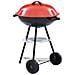 Barbecue a Carbone Kettle Portatile XXL con Ruote 44 cm - Foto miniatura 1