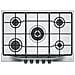 Piano Cottura Trend Line 750 FHTL7554GTCXLE a Gas 5 Fuochi Gas Colore Acciaio Inox - Foto miniatura 6