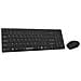 Tastiera USB + RF Wireless + Bluetooth EK122K  (Layout QWERTY) Colore Nero - Foto miniatura 1