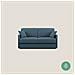 Evans Divano Letto In Tessuto Ecosostenibile Petrolio 169 Cm (mat. 140x197) - Foto miniatura 1