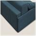 Evans Divano Letto In Tessuto Ecosostenibile Petrolio 169 Cm (mat. 140x197) - Foto miniatura 5