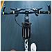 Borsa Da 7 Pollici Per Cellulare In Bicicletta In Nero - Borsa A Telaio Con Porta Cellulare Per Telefoni Cellulari Fino A 7 Pollici - Impermeabile Con Touchscreen, Parasole, Foro Per Le Cuffie - Foto miniatura 6