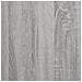 Comodino Grigio Sonoma 30x60x60 Cm In Legno Multistrato - Foto miniatura 9
