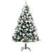 Albero Natale Artificiale Incernierato Con Pigne E Bacche 180cm - Foto miniatura 2
