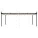 Pergola Con Tetto Retrattile Crema 589x292x230 Cm - Foto miniatura 6