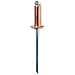 Rivetto 5001467 Punta Da Trapano Ø 4,8 X 12 Mm Rame Alluminio (50 Unità) - Foto miniatura 3