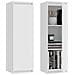 Set di Mobili per TV, Mobiletto Basso + 2 Pensili, 240x40x140 cm, Colore Bianco - Foto miniatura 5