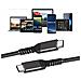 Cavo Da Usb C A Usb C 5a 100w Pd100w Black - Foto miniatura 2