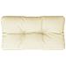 Cuscino Per Pallet Crema 80x40x12 Cm In Tessuto - Foto miniatura 2