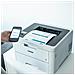 Stampante Laser a Colori HL-L3215CW Risoluzione 600 x 2400 DPI Display LCD Wi-Fi Colore Bianco - Foto miniatura 4