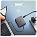 N HMC-5HL USB 5Gbps hub 2x USB-A HDMI 4k / 60Hz RJ-45 GLAN PD 100W kabel USB-C Cablato USB 3.2 Gen 1 (3.1 Gen 1) Type-C Argento - Foto miniatura 3