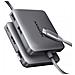 N HMC-5HL USB 5Gbps hub 2x USB-A HDMI 4k / 60Hz RJ-45 GLAN PD 100W kabel USB-C Cablato USB 3.2 Gen 1 (3.1 Gen 1) Type-C Argento - Foto miniatura 1