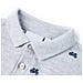Polo per Bambini Grigio Mélange 116 - Foto miniatura 3