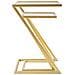 Tavolino Mf562 - Oro - Metallo - 40x40x60 Cm - Foto miniatura 3
