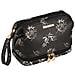 Elegante Borsa Cosmetica In Pelle Pu Nera - Organizer Da Viaggio - Foto miniatura 1