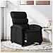 Poltrona Elettrica Reclinabile Nera in Tessuto - Foto miniatura 2
