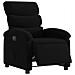 Poltrona Elettrica Reclinabile Nera in Tessuto - Foto miniatura 3