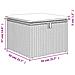 Set Divani da Giardino con Cuscini 2 pz Nero Polyrattan Acacia - Foto miniatura 8