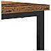 Credenza in Legno Antico 100x35x80 cm in Legno Ingenerizzato e Acciaio - Foto miniatura 9
