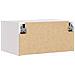 Comodino 2 pcs Bianco 50 x 32.5 x 24 cm Legno di pino massello - Foto miniatura 9