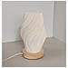 Lampada Da Scrivania Dimmerabile Usb Con Base In Legno - Lampada Da Comodino In Stile Nordico - Foto miniatura 3