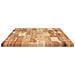 Piano Tavolo Rettangolare 120x50x2cm Legno Massello di Acacia - Foto miniatura 7