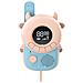 2 Walkie-talkie Bambini Schermo Lcd Retroilluminato Modello Meuh-meuh, Blu / Rosa - Foto miniatura 4