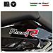 2 Adesivi Per Moto Compatibili Bmw R1250R Stickers R 1250 R Nero-Rosso 12X3 Cm - Foto miniatura 3