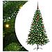 Albero di Natale con 150 LED con supporto Verde 150 cm PE - Foto miniatura 1